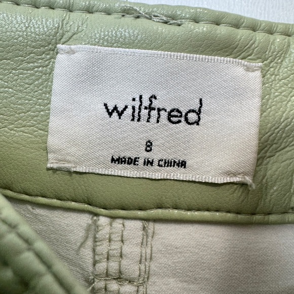 Aritzia Wilfred Melina Pants Mint - Picture 4 of 9